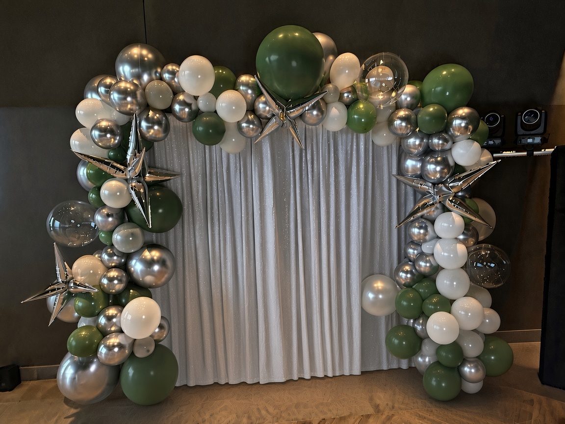 Balloon decor by Myrtle Beach Balloons and Helium