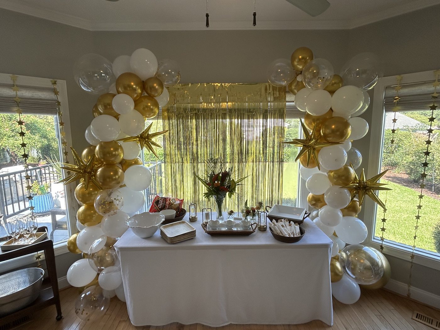 Balloon decor by Myrtle Beach Balloons and Helium