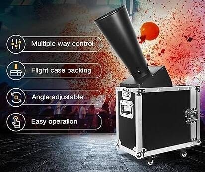 Confetti cannons available for rent in Myrtle Beach