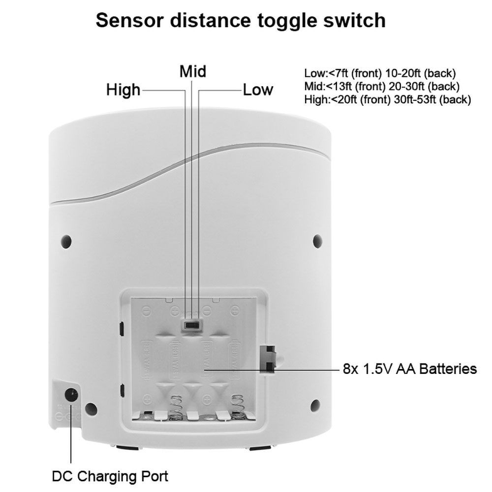 3n1 Burglar Alarm, Door Bell, Barking Dog Alarm, view 7