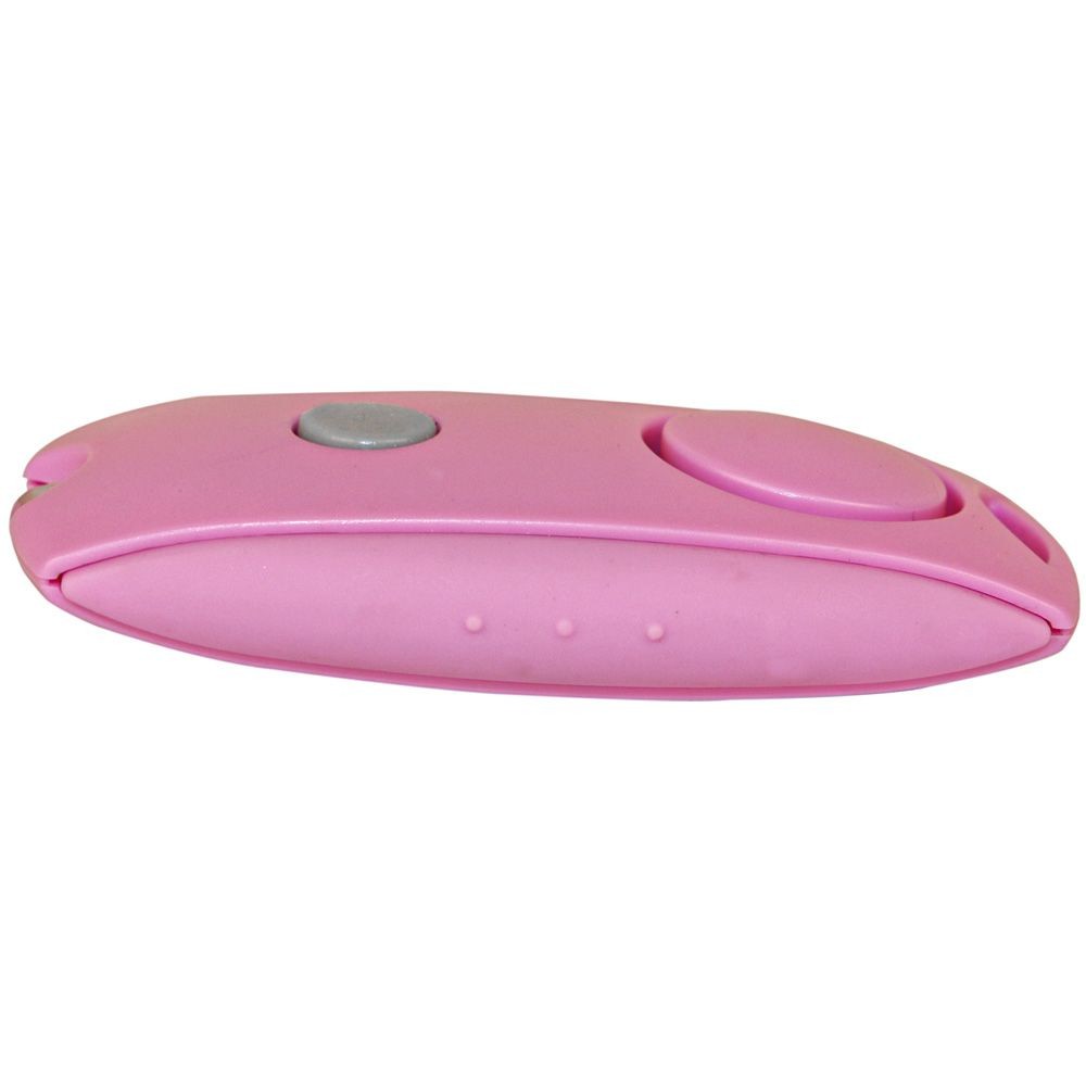 Mini Personal Alarm with Keychain, LED flashlight, and Belt Clip, view 5