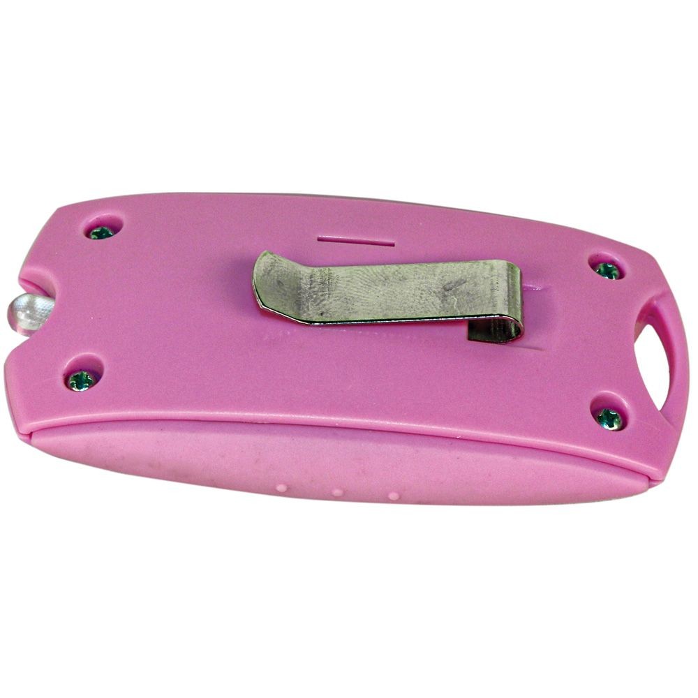 Mini Personal Alarm with Keychain, LED flashlight, and Belt Clip, view 6