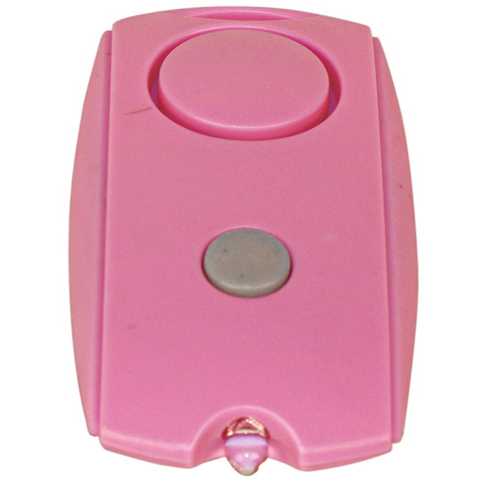 Mini Personal Alarm with Keychain, LED flashlight, and Belt Clip, view 9