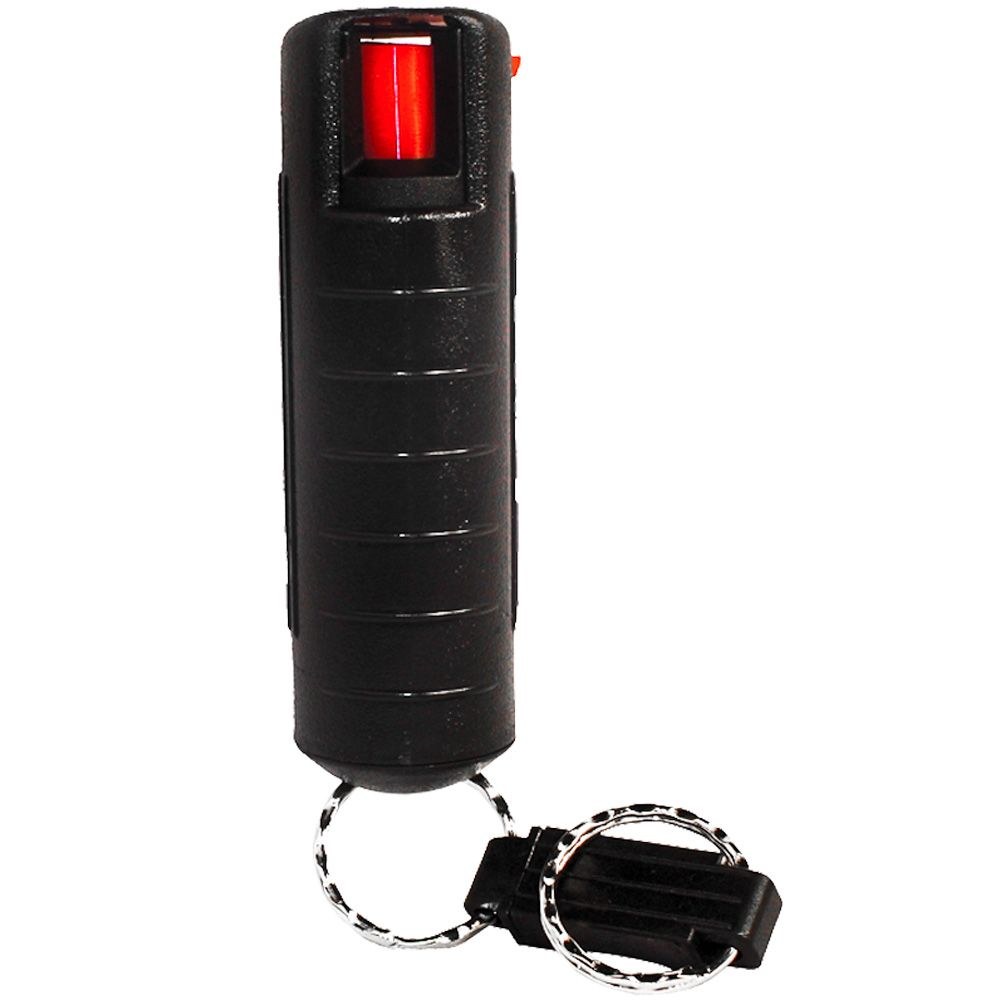 Pepper Spray with Belt Clip, Keychain, and Safety Lock, view 9