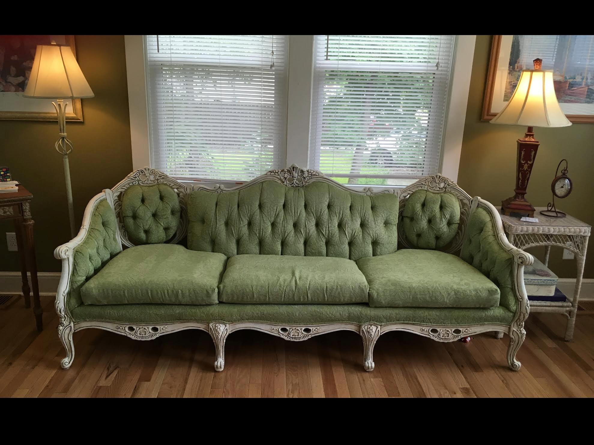 The green velvet sofa that began Wendy Molinaroli’s creative journey