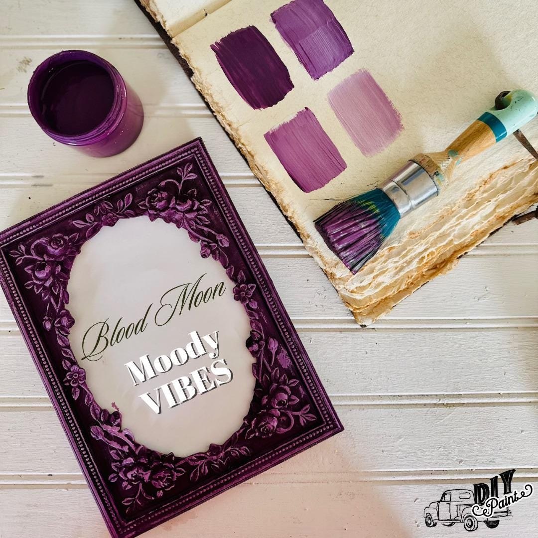 Blood Moon/DIY Paint Co All Clay Paint by Debi's Design Diary