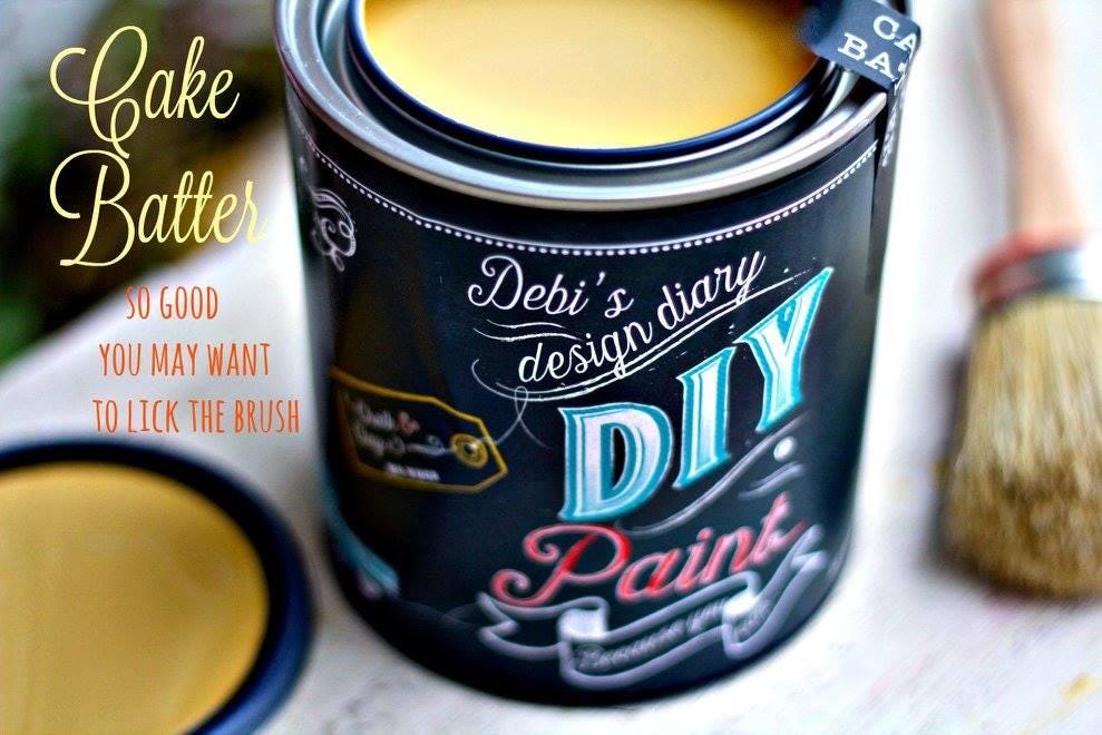 Cake Batter/DIY Paint Co All Clay Paint by Debi's Design Diary