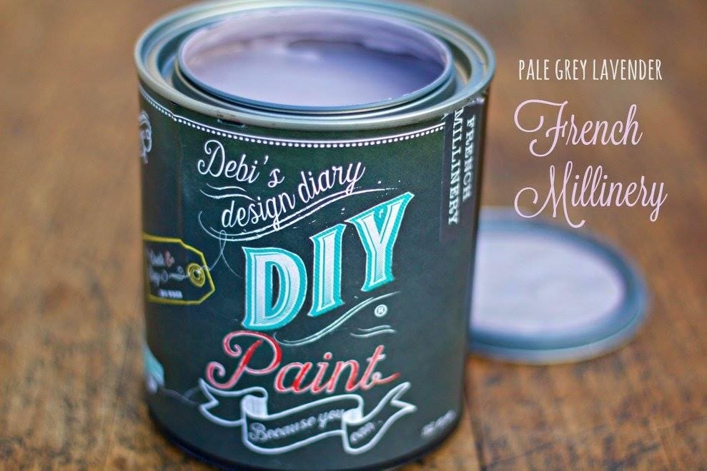 French Millinery /DIY Paint Co All Clay Paint by Debi's Design Diary