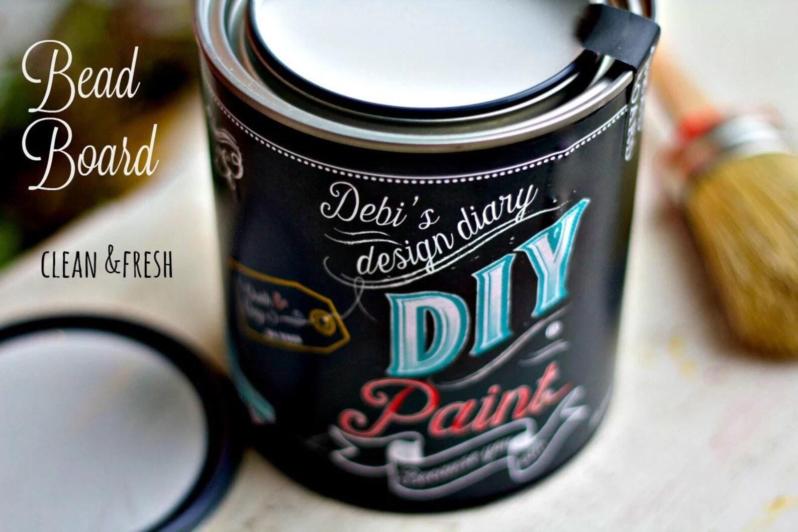 Beadboard /DIY Paint Co All Clay Paint by Debi's Design Diary