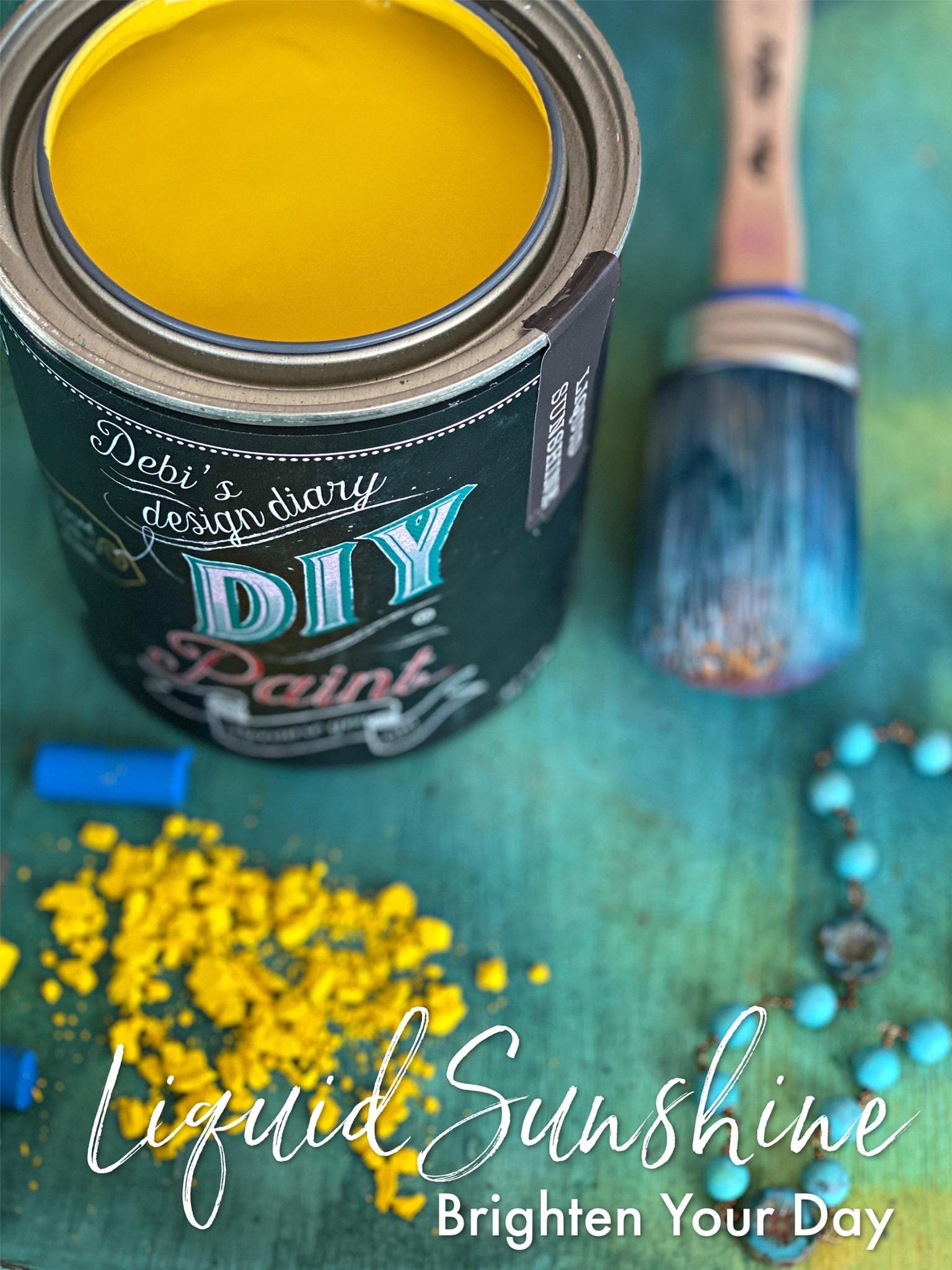 Liquid Sunshine /DIY Paint Co All Clay Paint by Debi's Design Diary