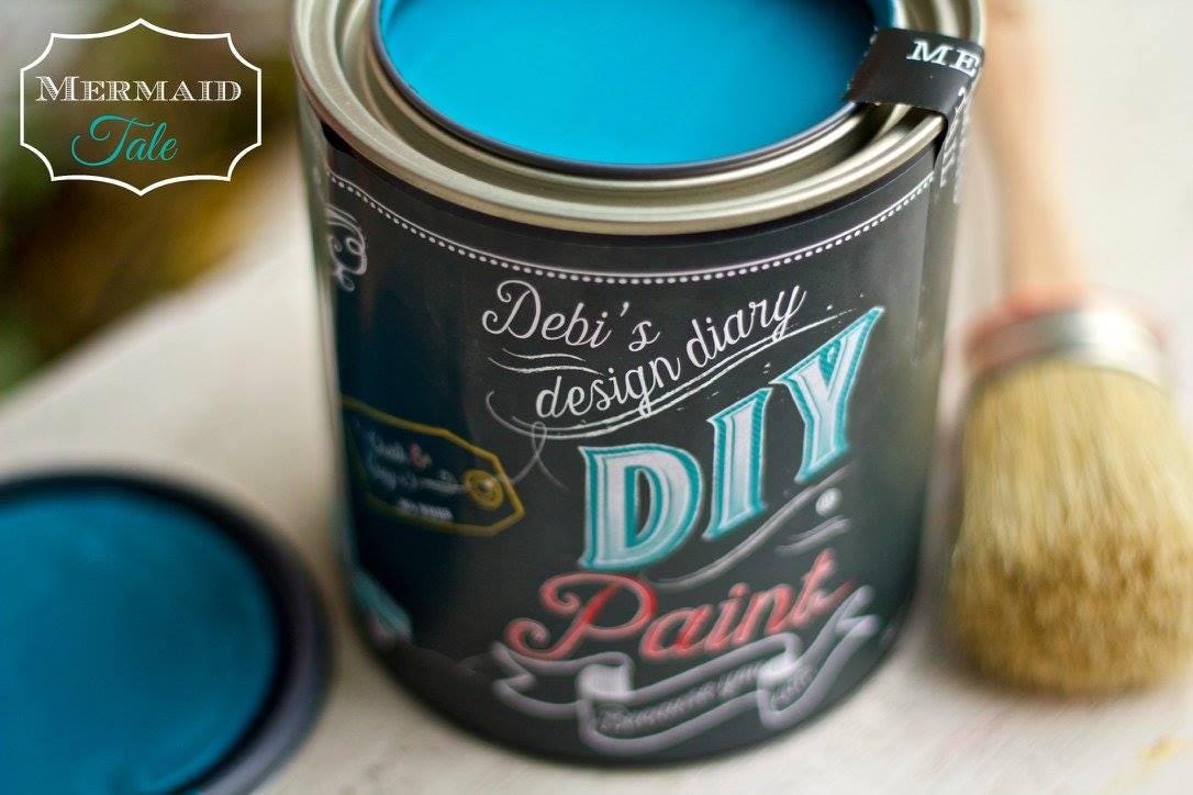 Mermaid Tale /DIY Paint Co All Clay Paint by Debi's Design Diary