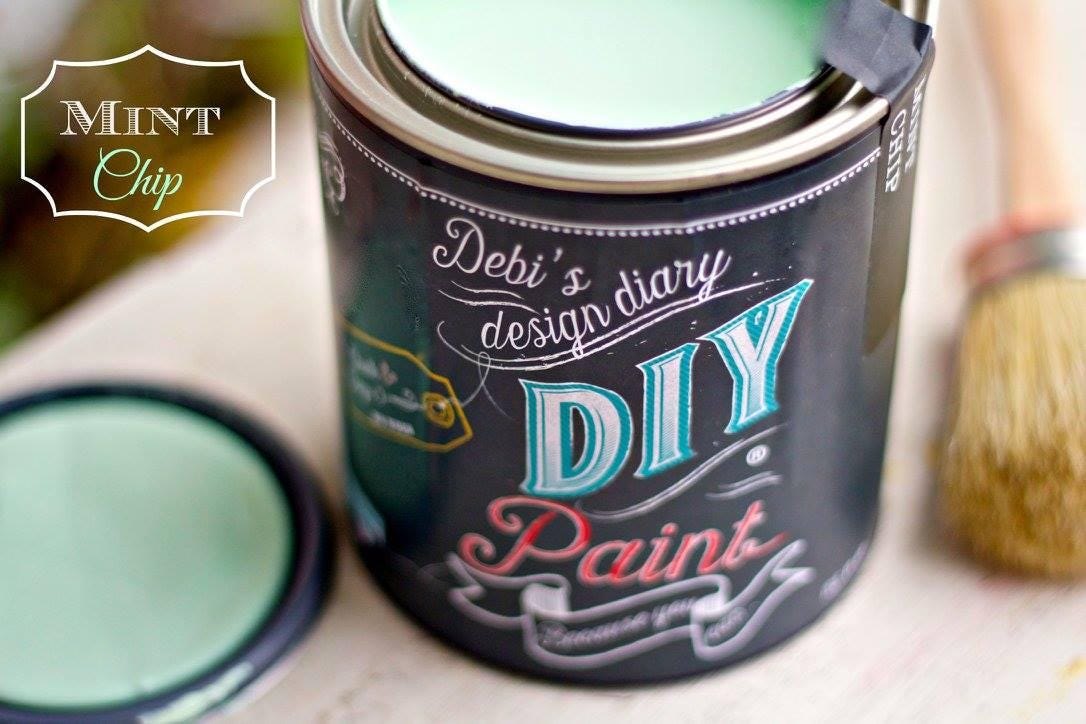Mint Chip /DIY Paint Co All Clay Paint by Debi's Design Diary