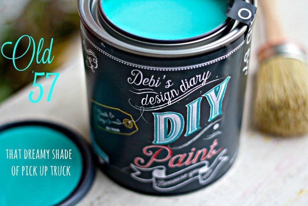 Old 57 /DIY Paint Co All Clay Paint by Debi's Design Diary