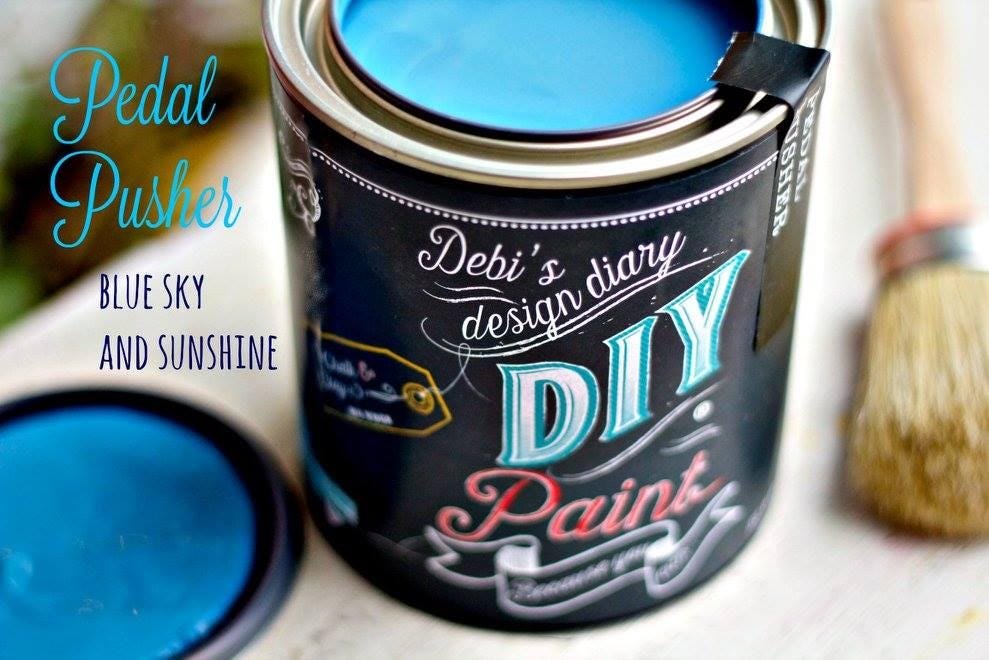 Pedal Pusher /DIY Paint Co All Clay Paint by Debi's Design Diary