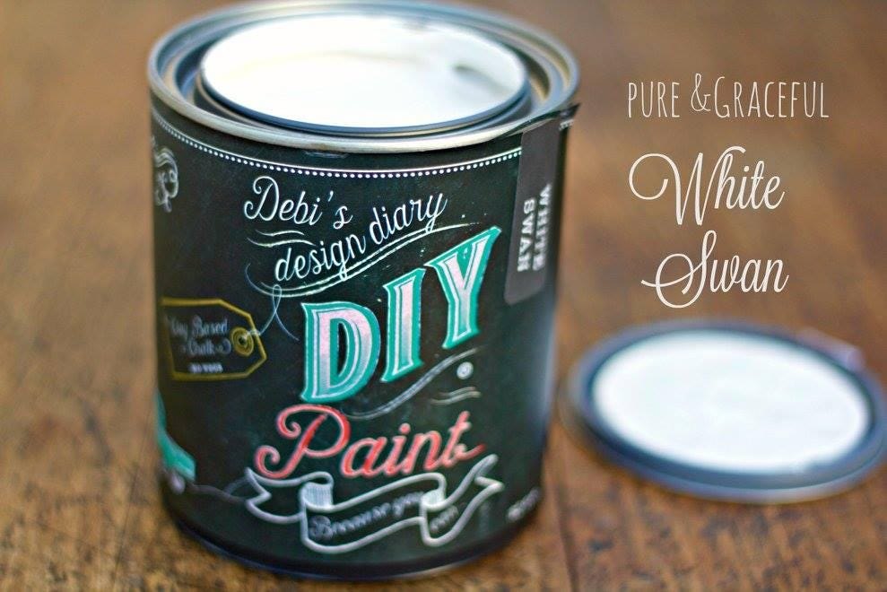 White Swan DIY Paint by Debi’s Design Diary – Soft White Matte Clay Paint