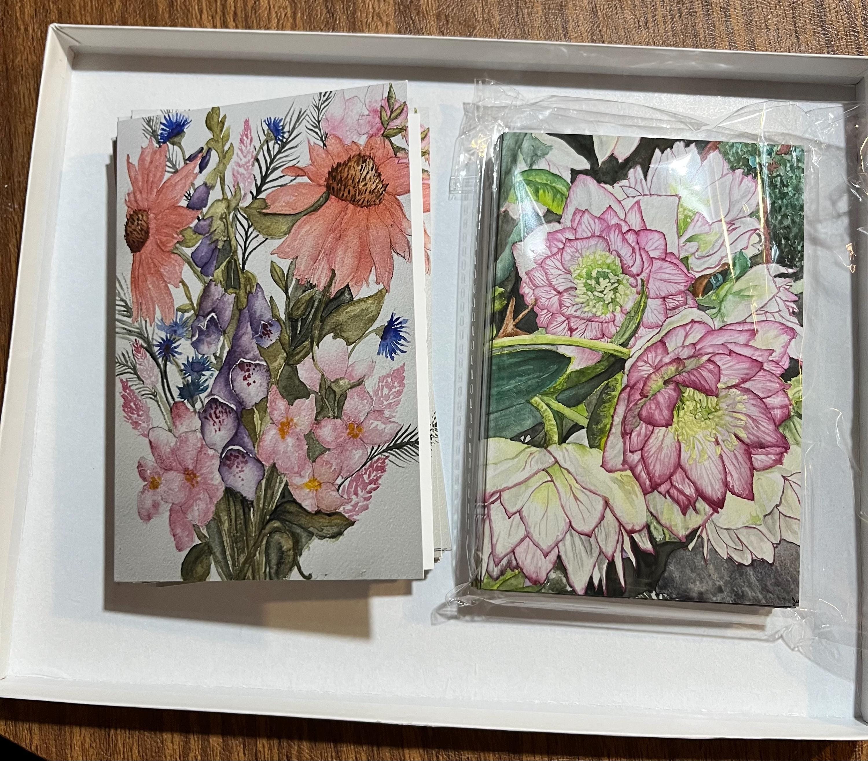 Archival Paper Art Notecards: Blank Inside for Personalized Greetings