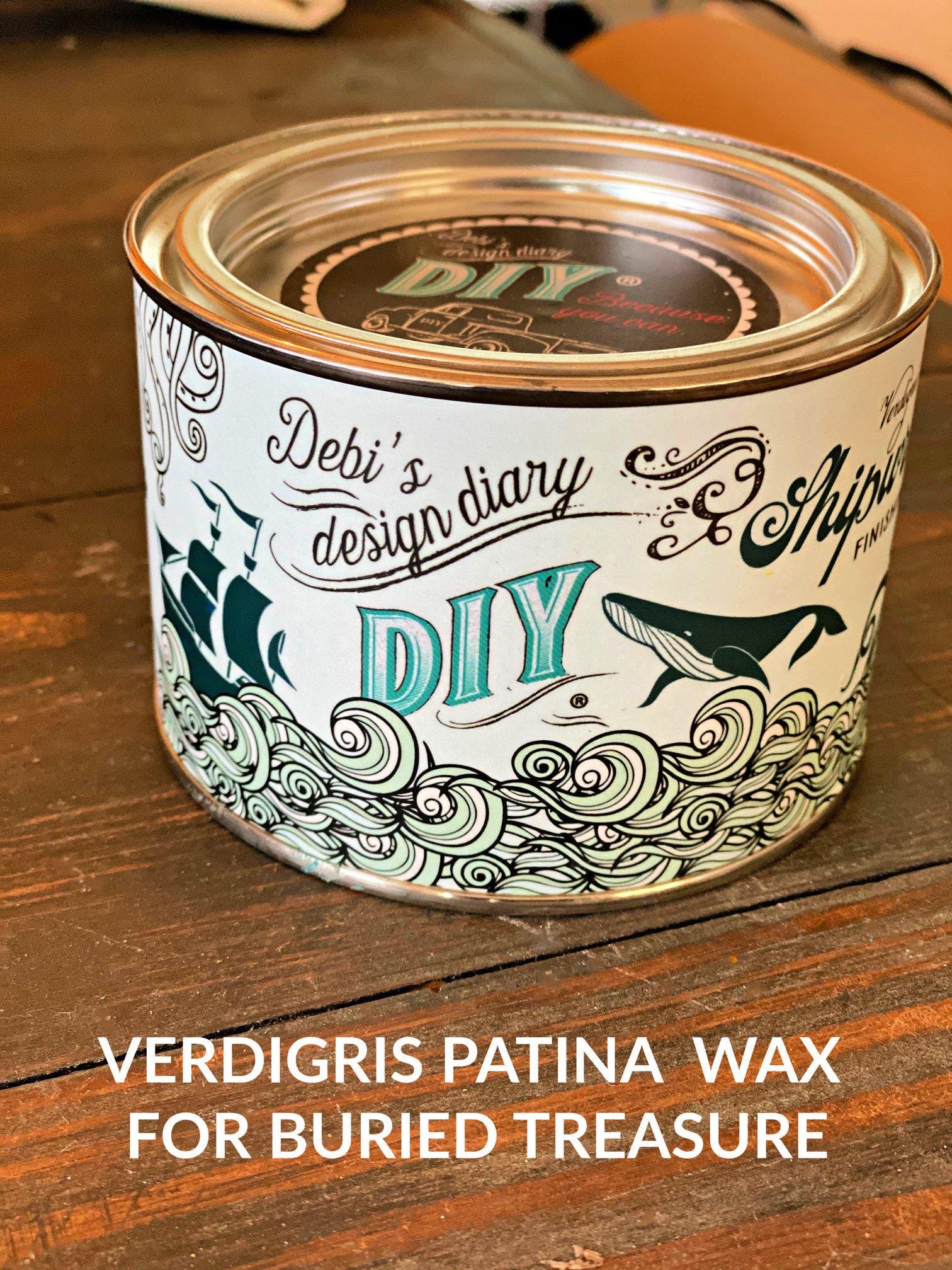 Shipwrecked Wax (verdigris wax) by DIY Paint Co