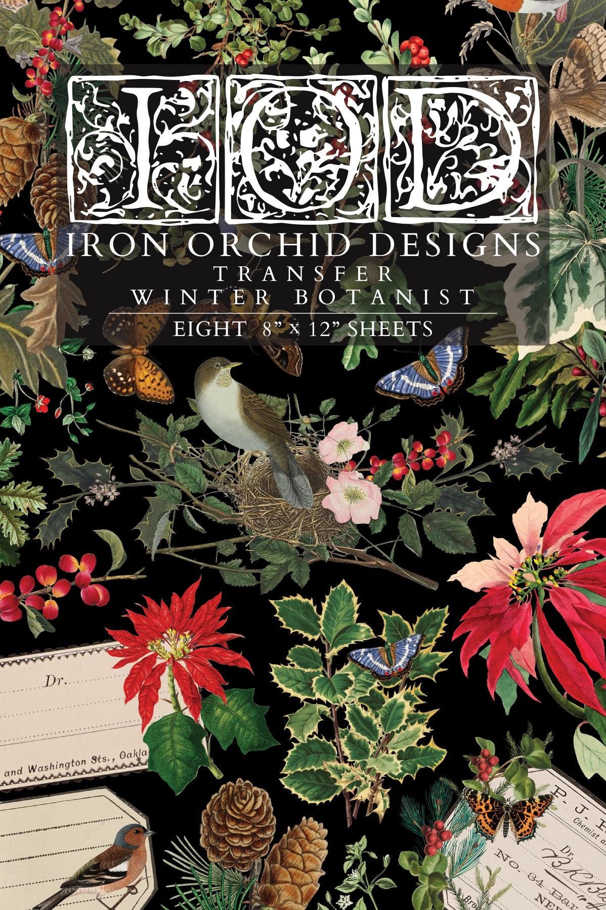 Winter Botanist Transfer IOD Winter 2025 collection