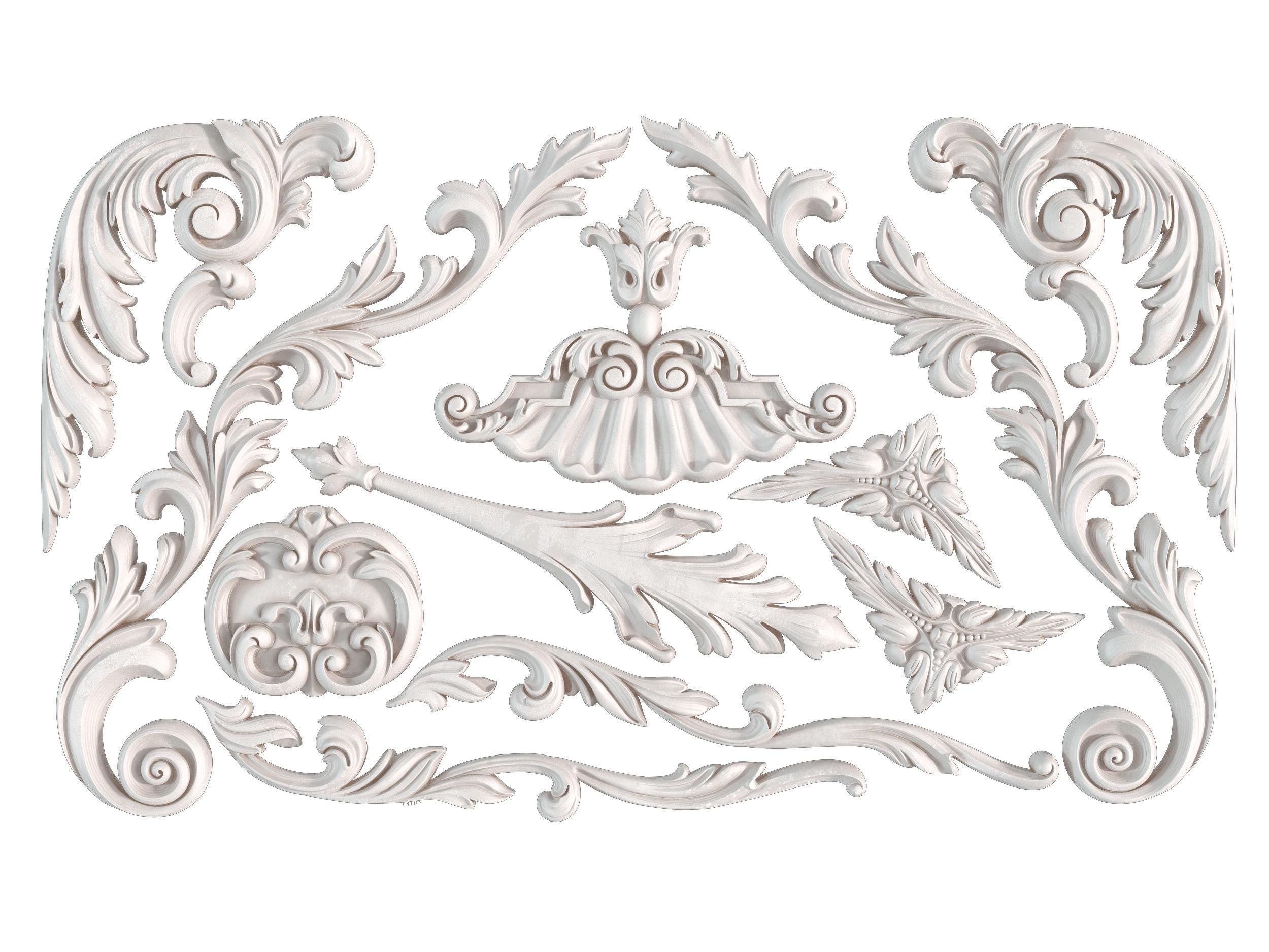 Dainty Florishes IOD Mould 6 x 10