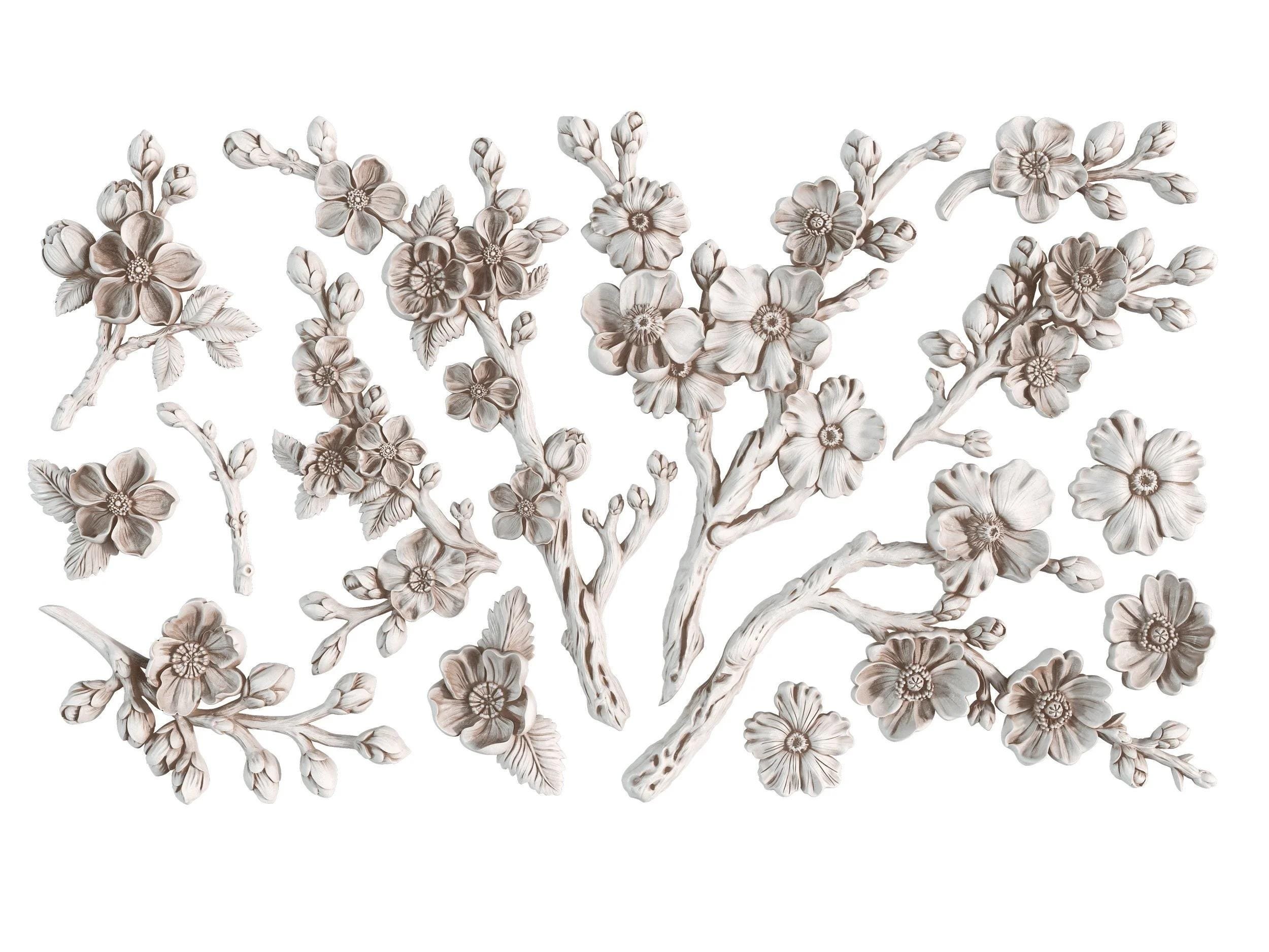 Blossom IOD Mould 6 x 10