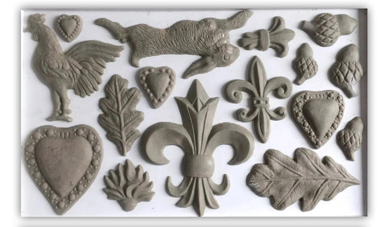 Fleur de Lis IOD Mould, 6 x 10