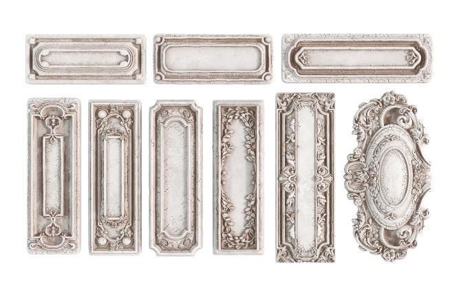 Conservatory Labels IOD Mould 6 x 10