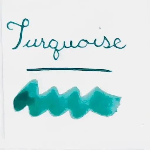 Papier Plume Classic Calligraphy waterproof ink Turquoise