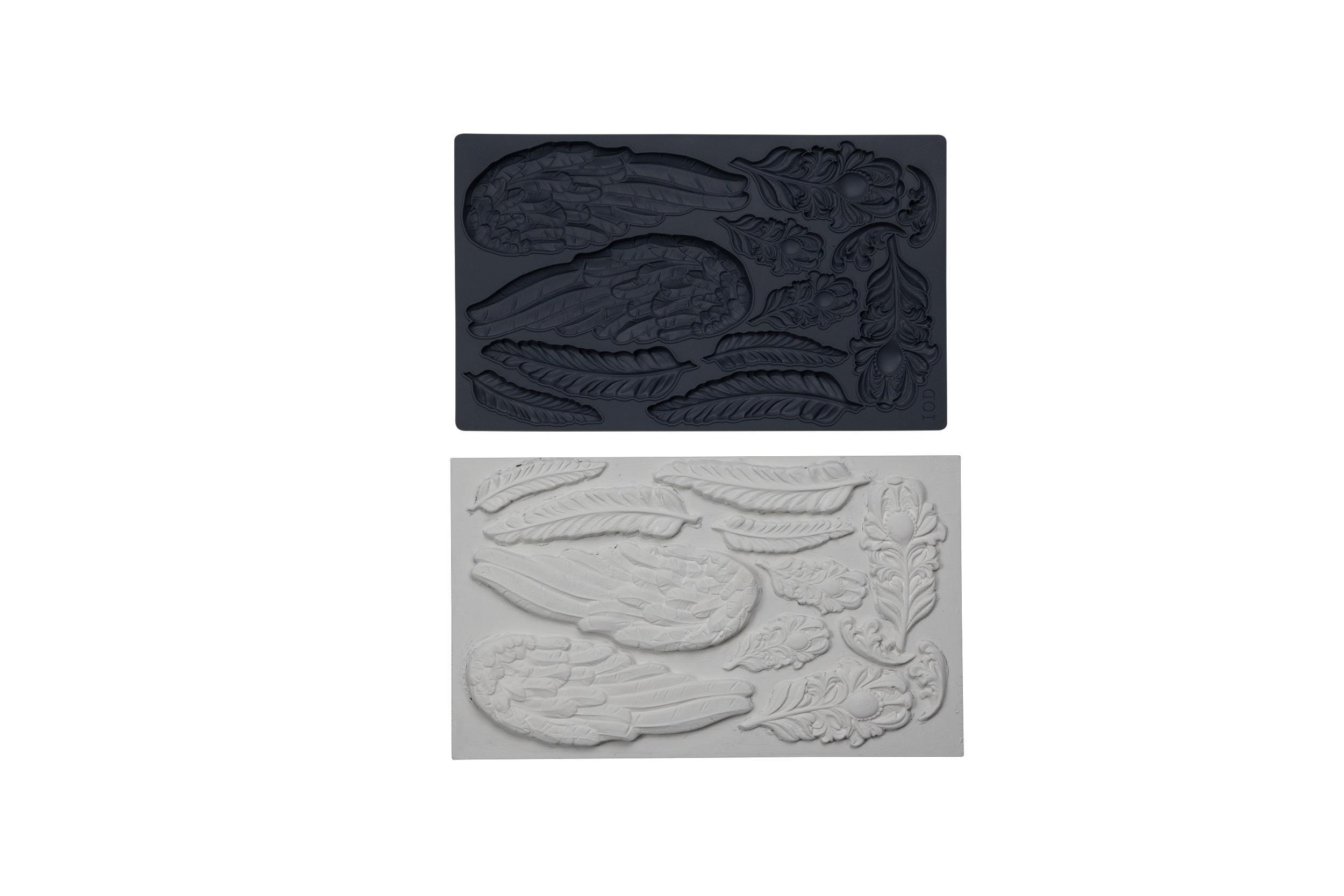 Wings & Feathers IOD Mould 6 x 10