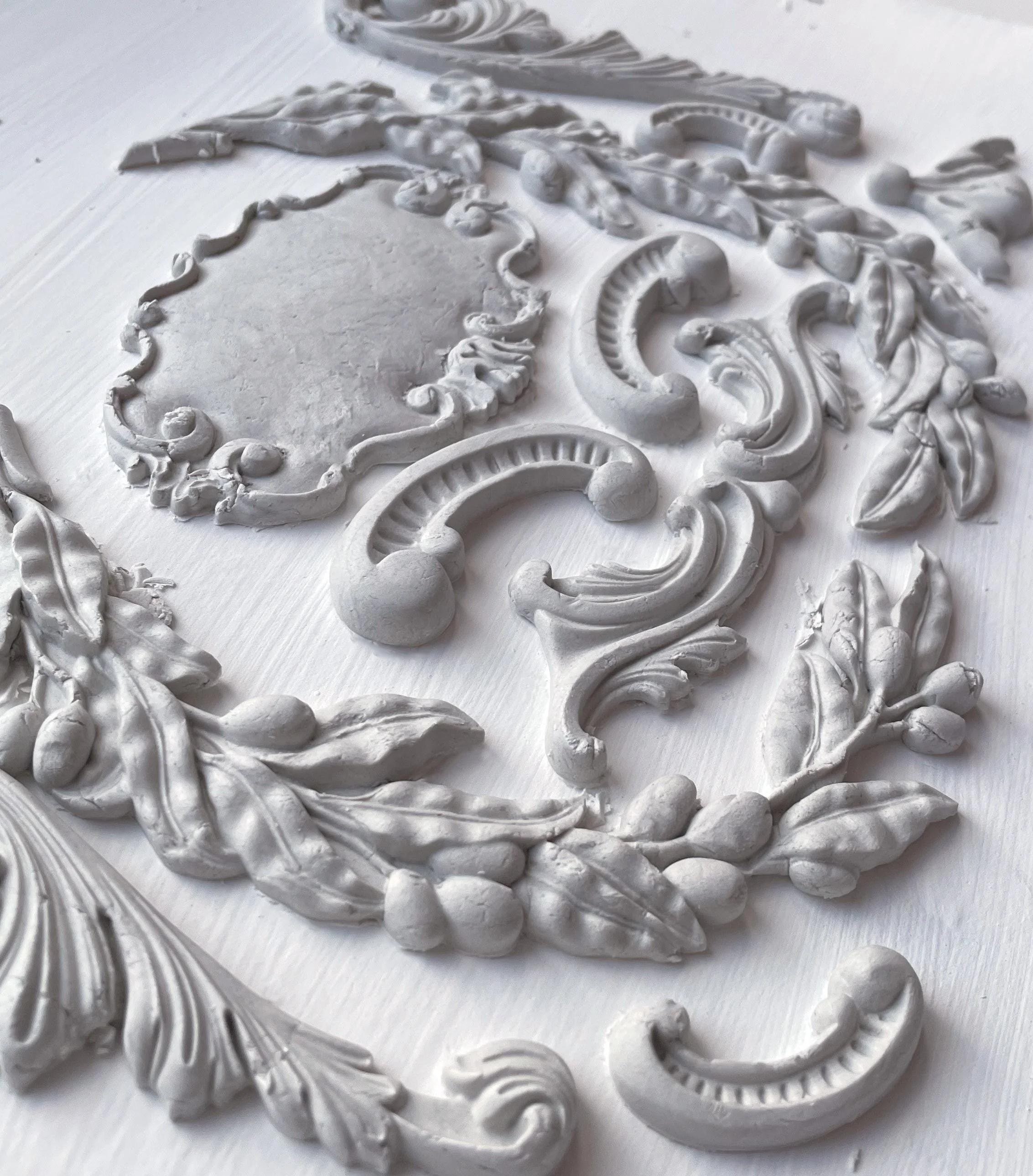 Olive Crest IOD Mould 6 x 10