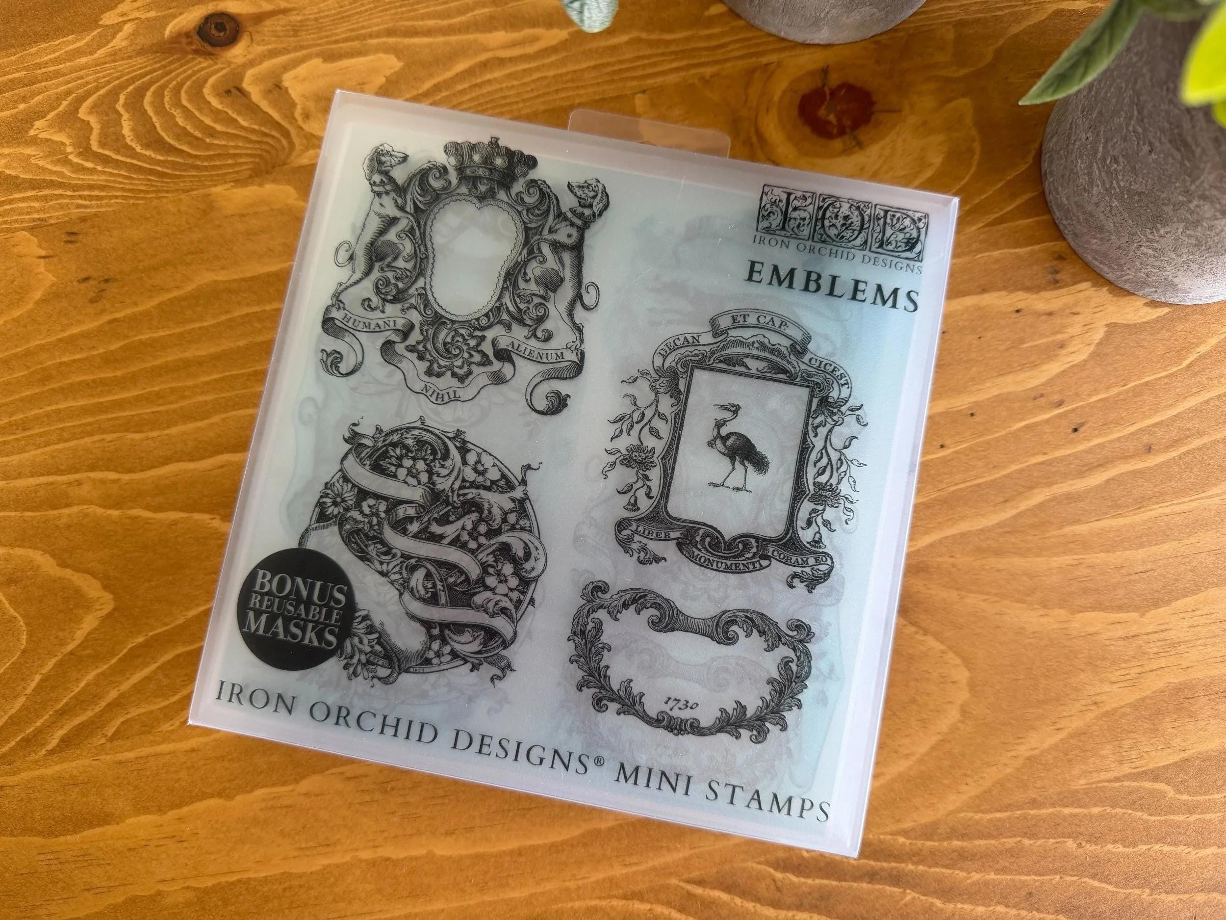Emblems IOD Stamp 6x6