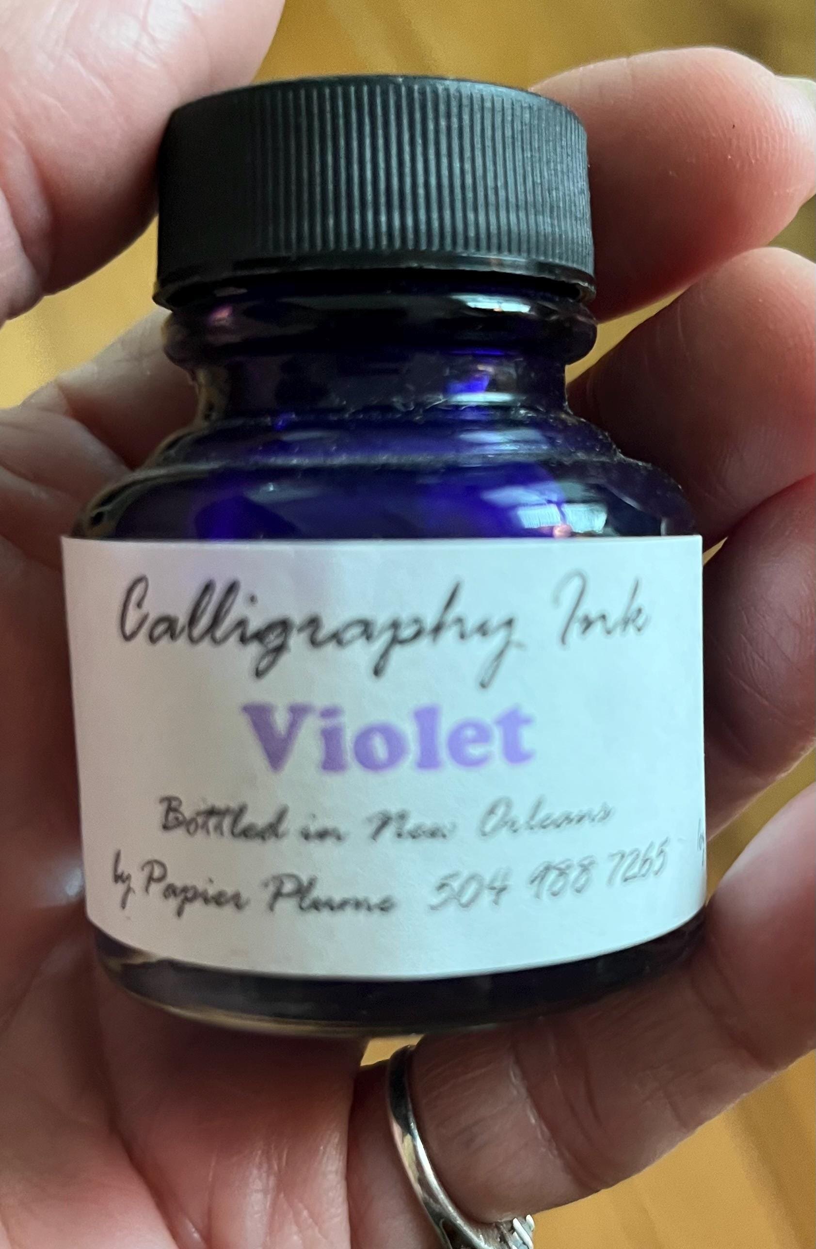 Violet Calligraphy Ink by Papier Plume