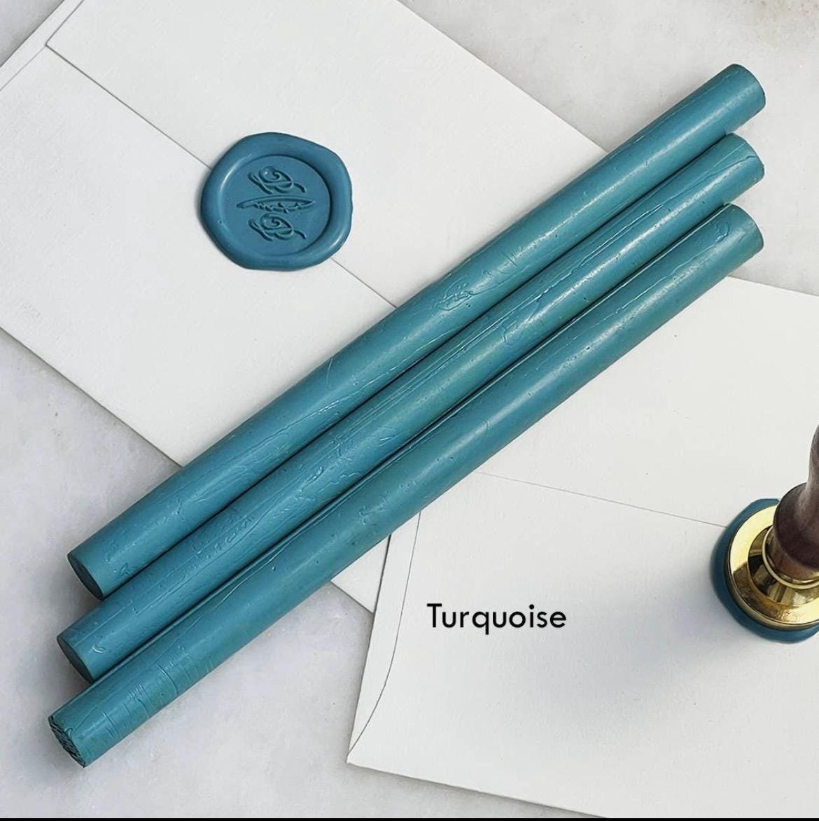 French Turquoise Sealing Wax