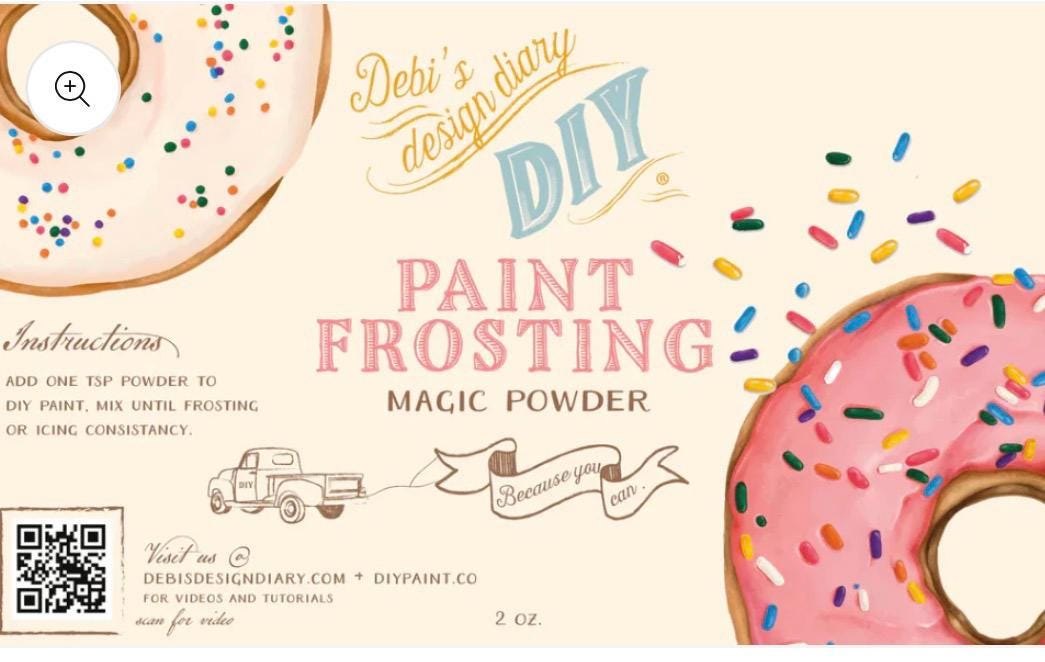 Paint Frosting by Debi's Design Diary DIY Paint