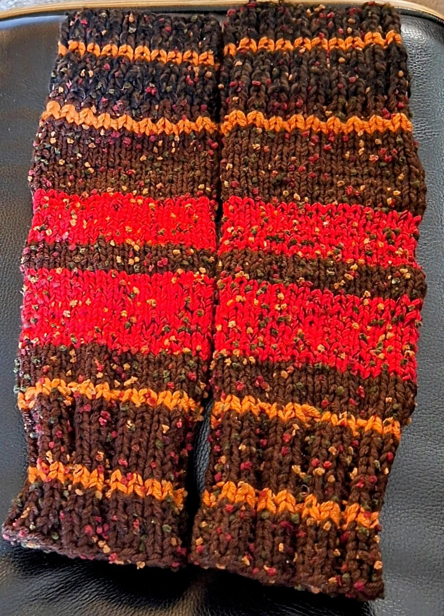 HandKnit Leg Warmers, view 3