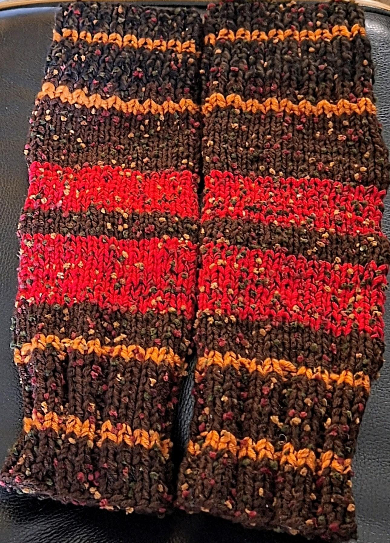 HandKnit Leg Warmers, view 6
