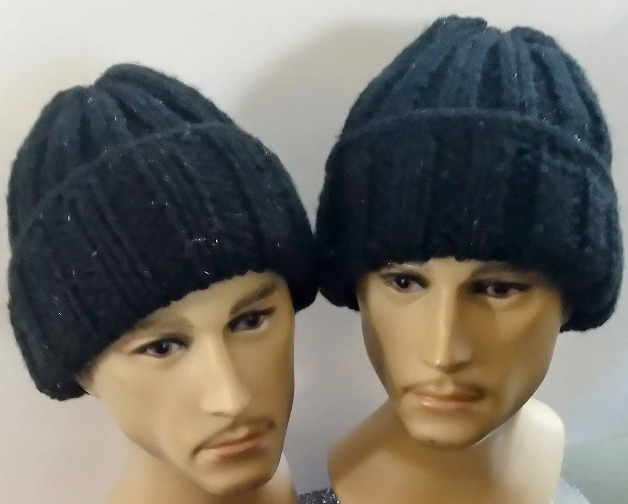 Mens Cashmere Blend Beanie