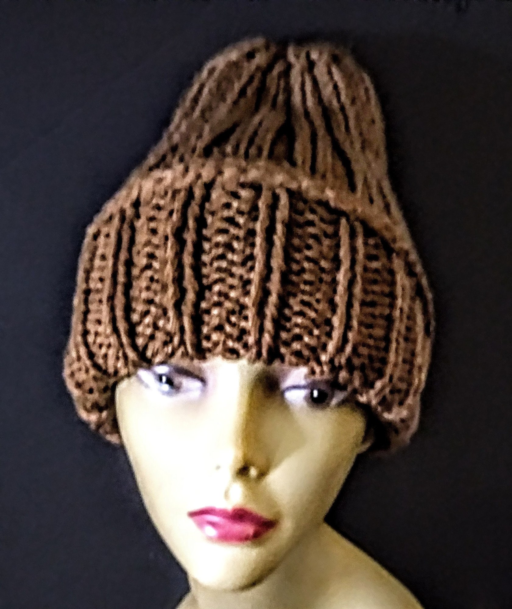 Convertible Beanies With Faux Leather Tags II, view 3