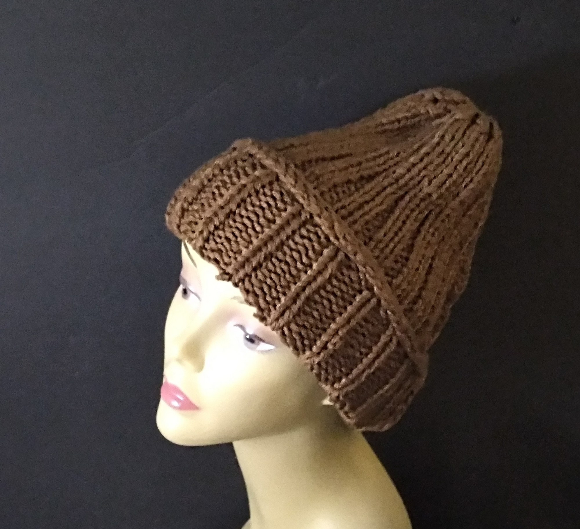 Convertible Beanies With Faux Leather Tags II, view 4