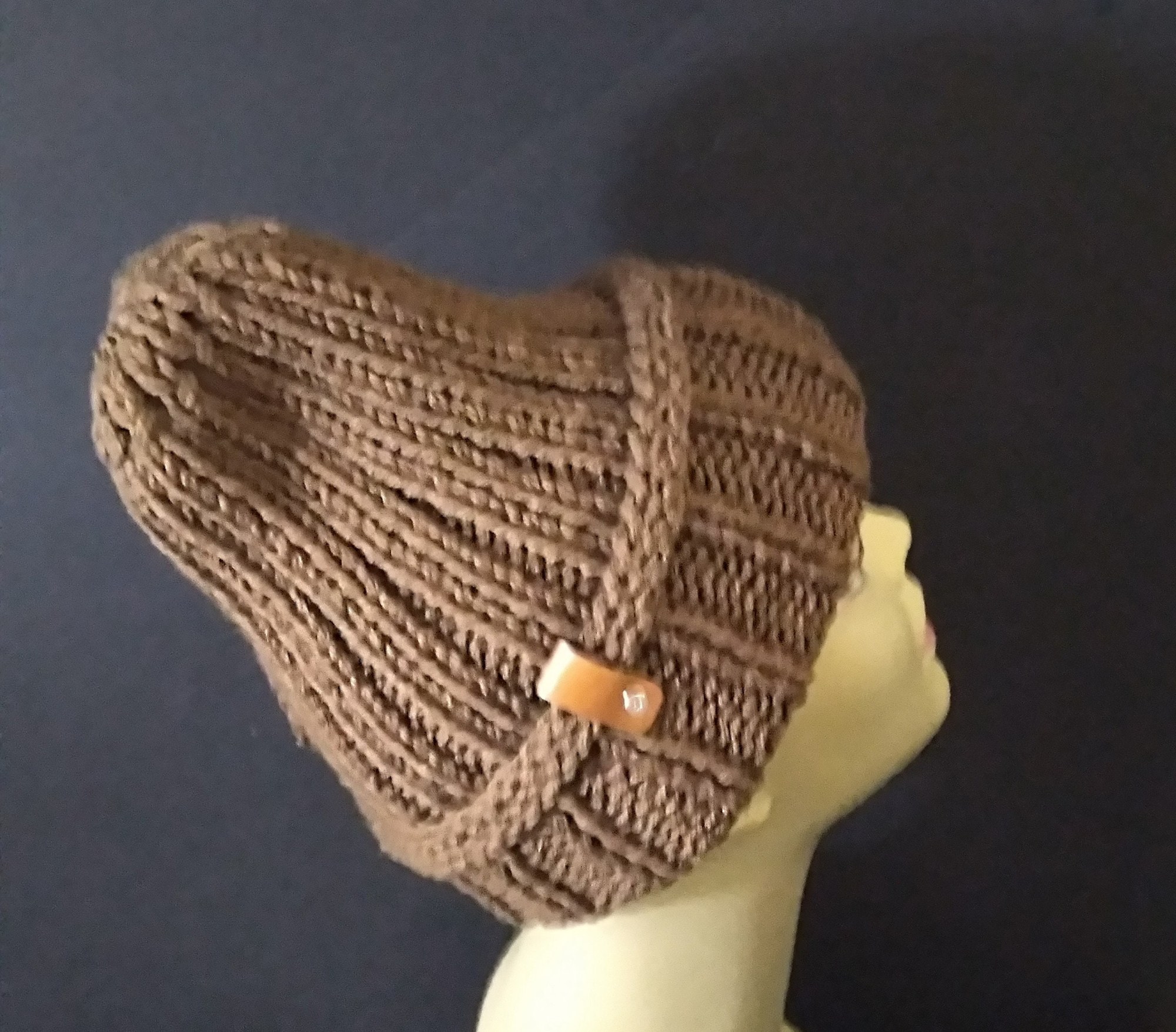 Convertible Beanies With Faux Leather Tags II, view 5