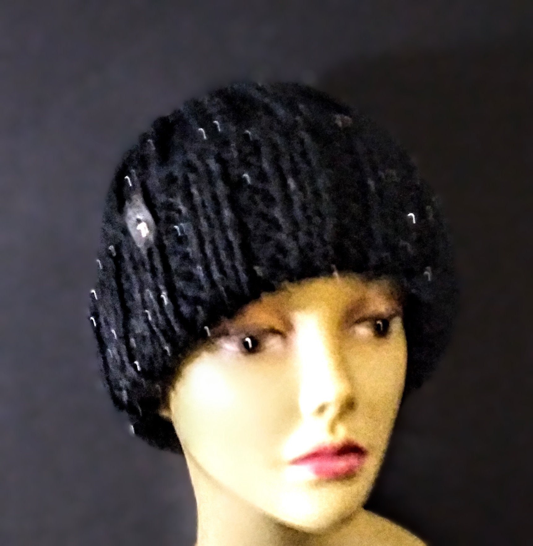 Convertible Beanies With Faux Leather Tags II, view 8