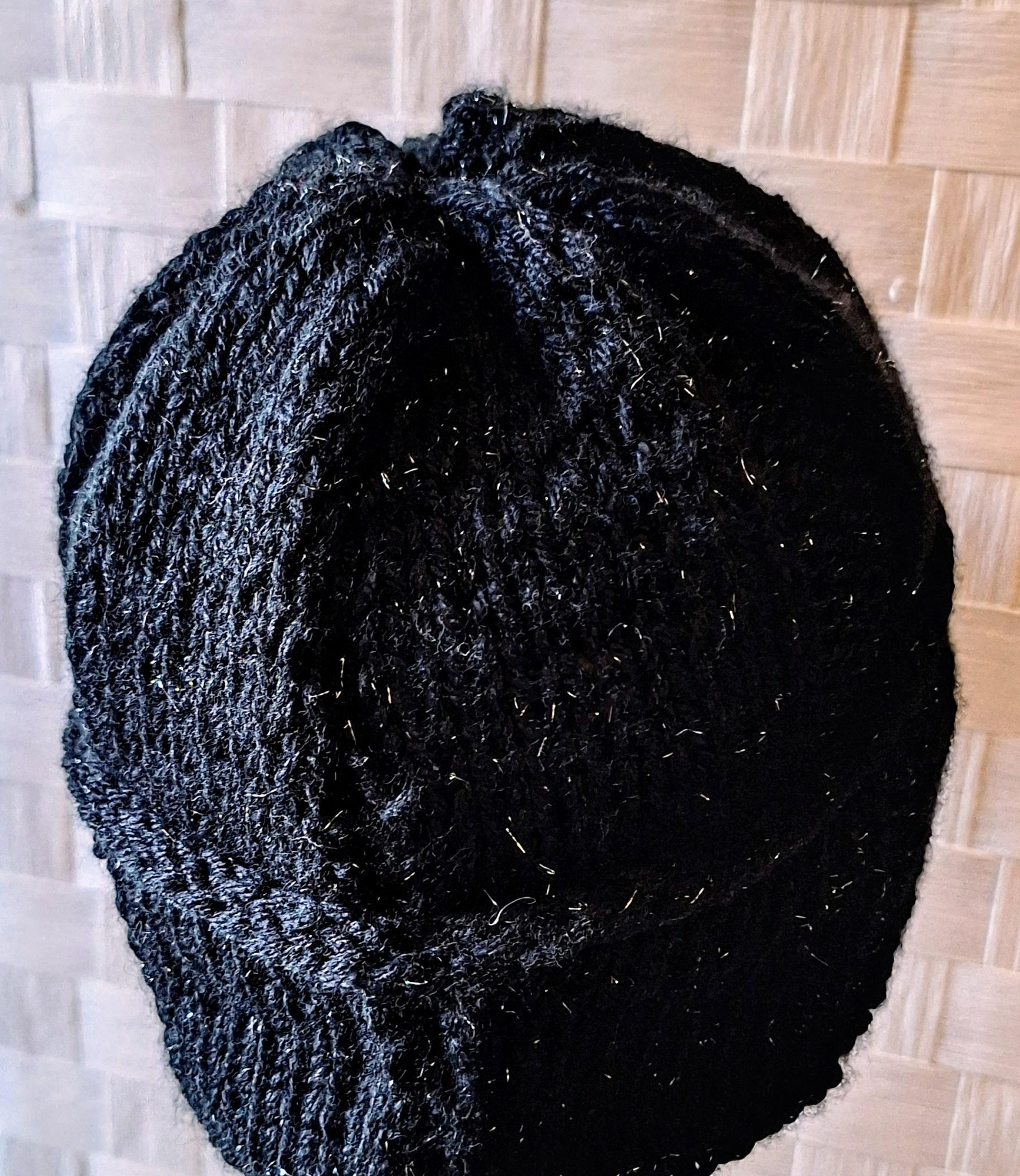 Mens Novelty Cashmere Blend Beanie, view 3