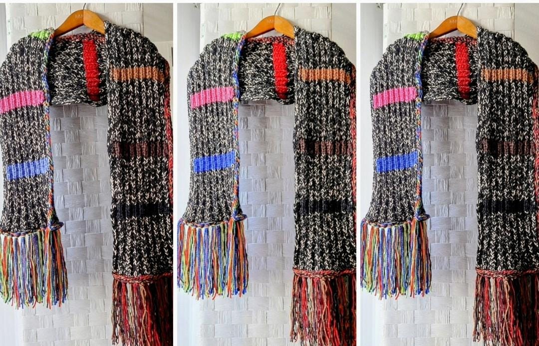 The Cashmere Blend Maxi Scarf, view 2
