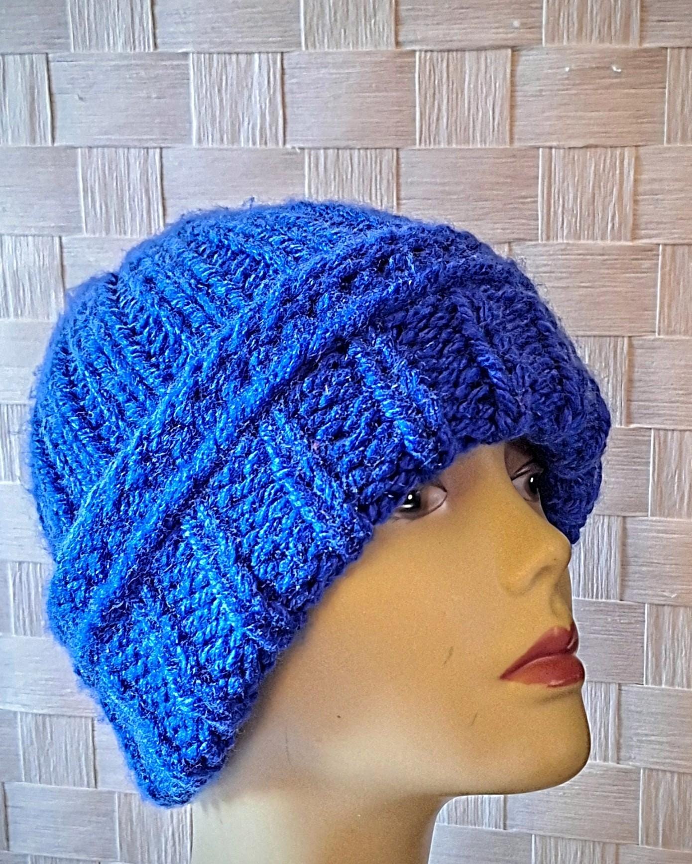 Versatile Rib Stitch Beanies With Faux Leather Tag