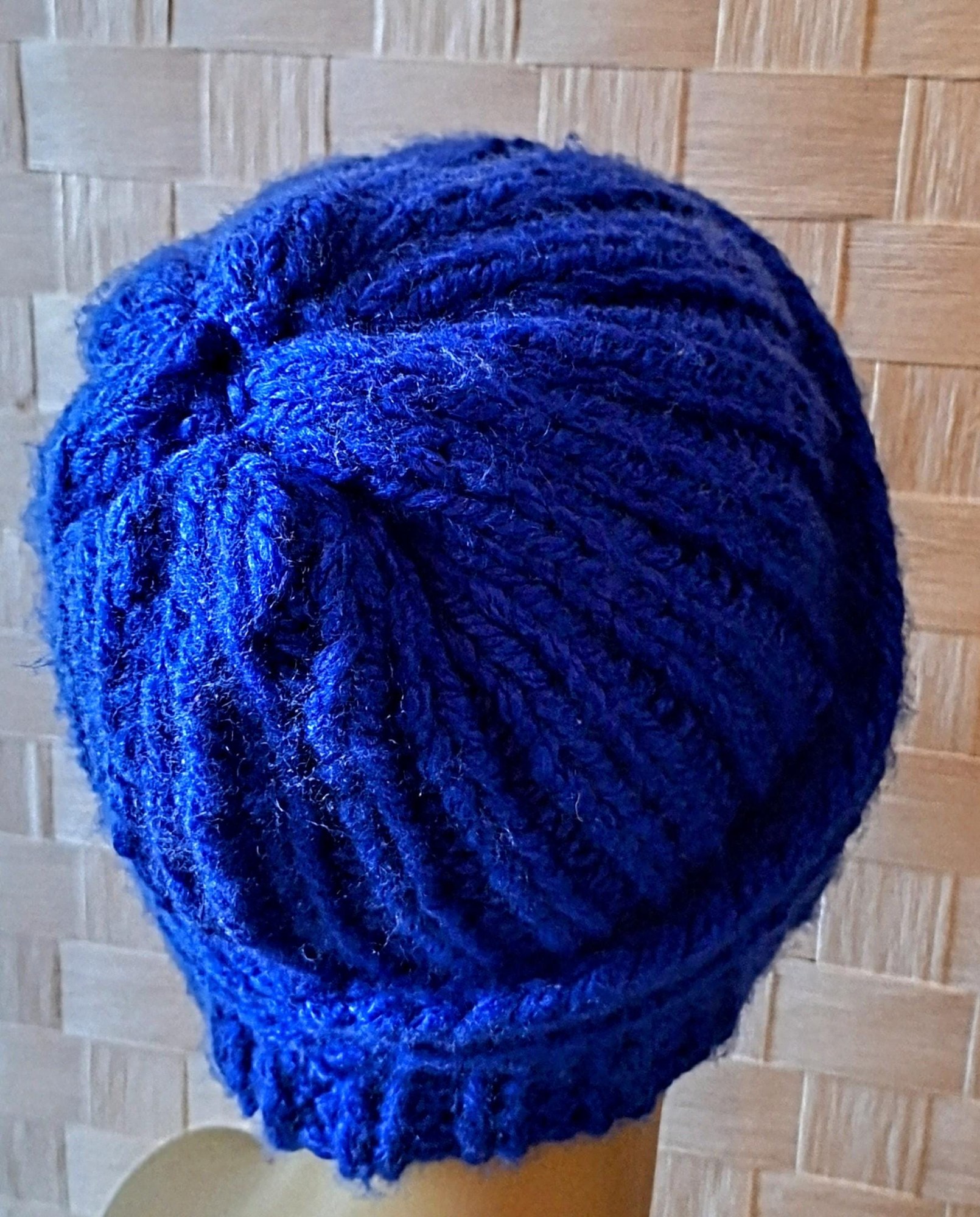 Versatile Rib Stitch Beanies With Faux Leather Tag, view 4