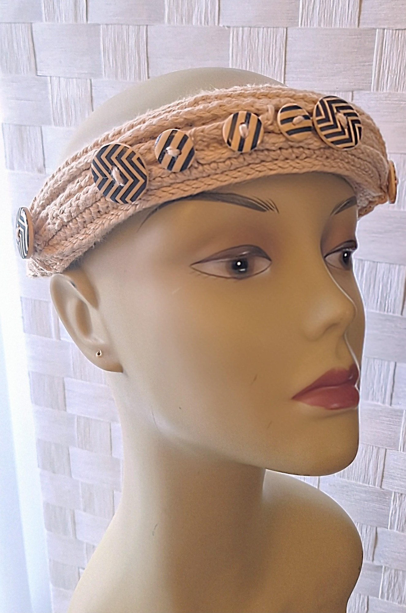 Novelty Crochet Headband, view 2