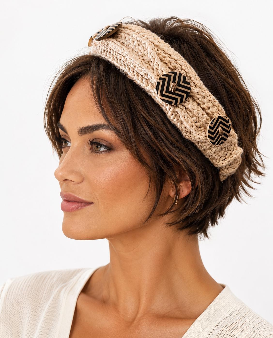 Novelty Crochet Headband, view 14