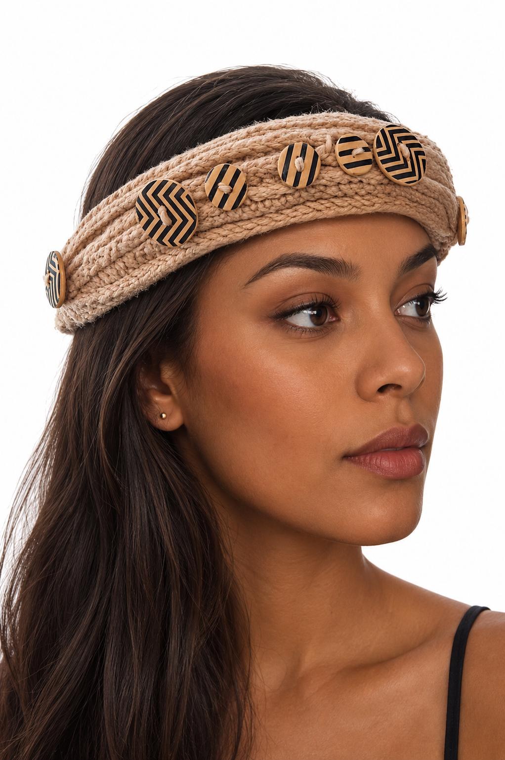 Novelty Crochet Headband, view 3