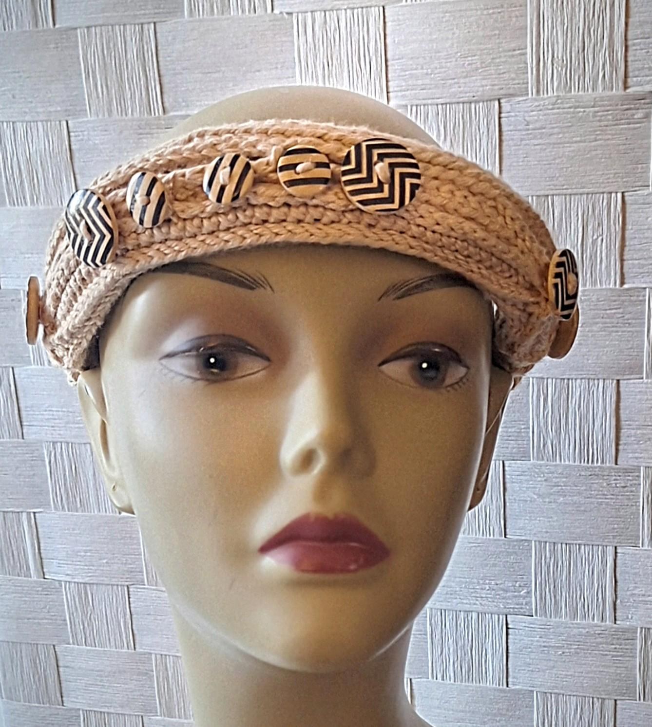 Novelty Crochet Headband, view 6