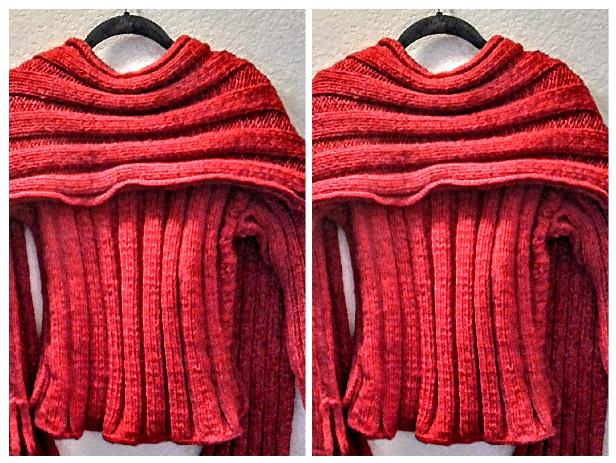 Retro Poor Boy Sweater And Hooded Scarf.(2PC), view 4