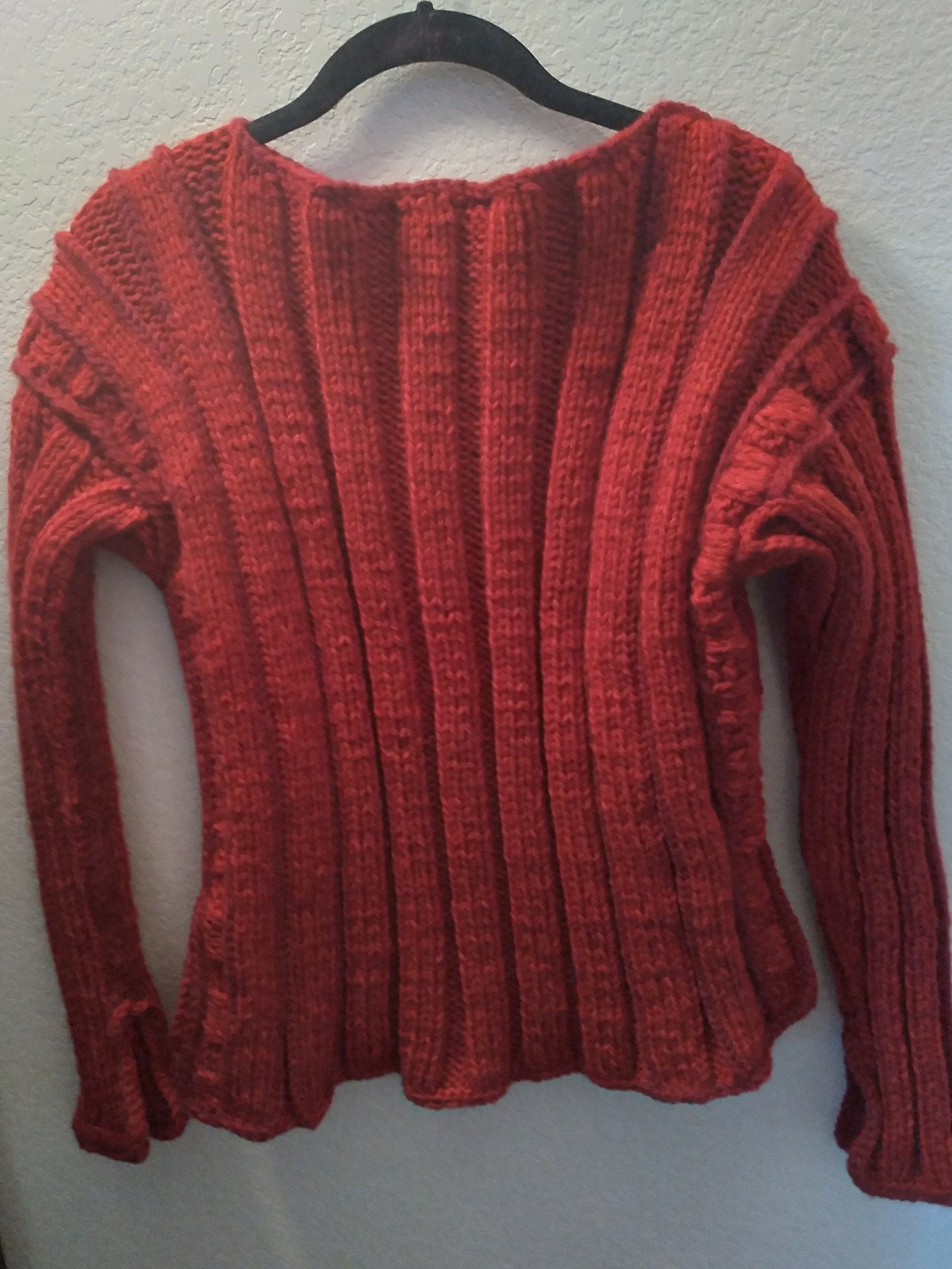 Retro Poor Boy Sweater And Hooded Scarf.(2PC), view 6